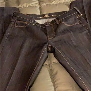Straight leg jeans